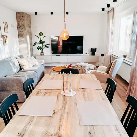 Apartmán Grosses Apartment, Top-lage, & Berge, Sauna