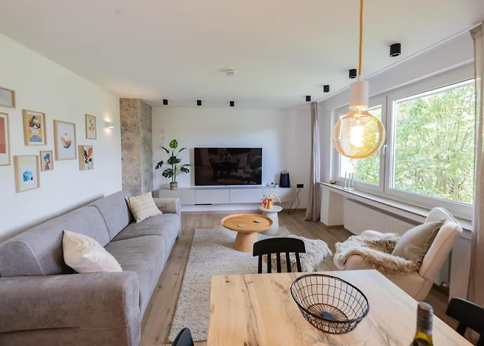 アパート Grosses Apartment, Top-lage, & Berge, Sauna ヴィンターベルク